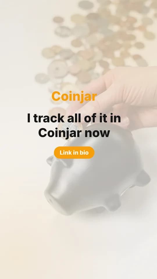 CTA slide: Track it in Coinjar